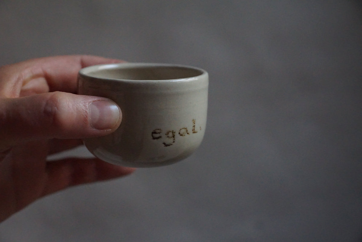 'Suppe' / 'egal.'