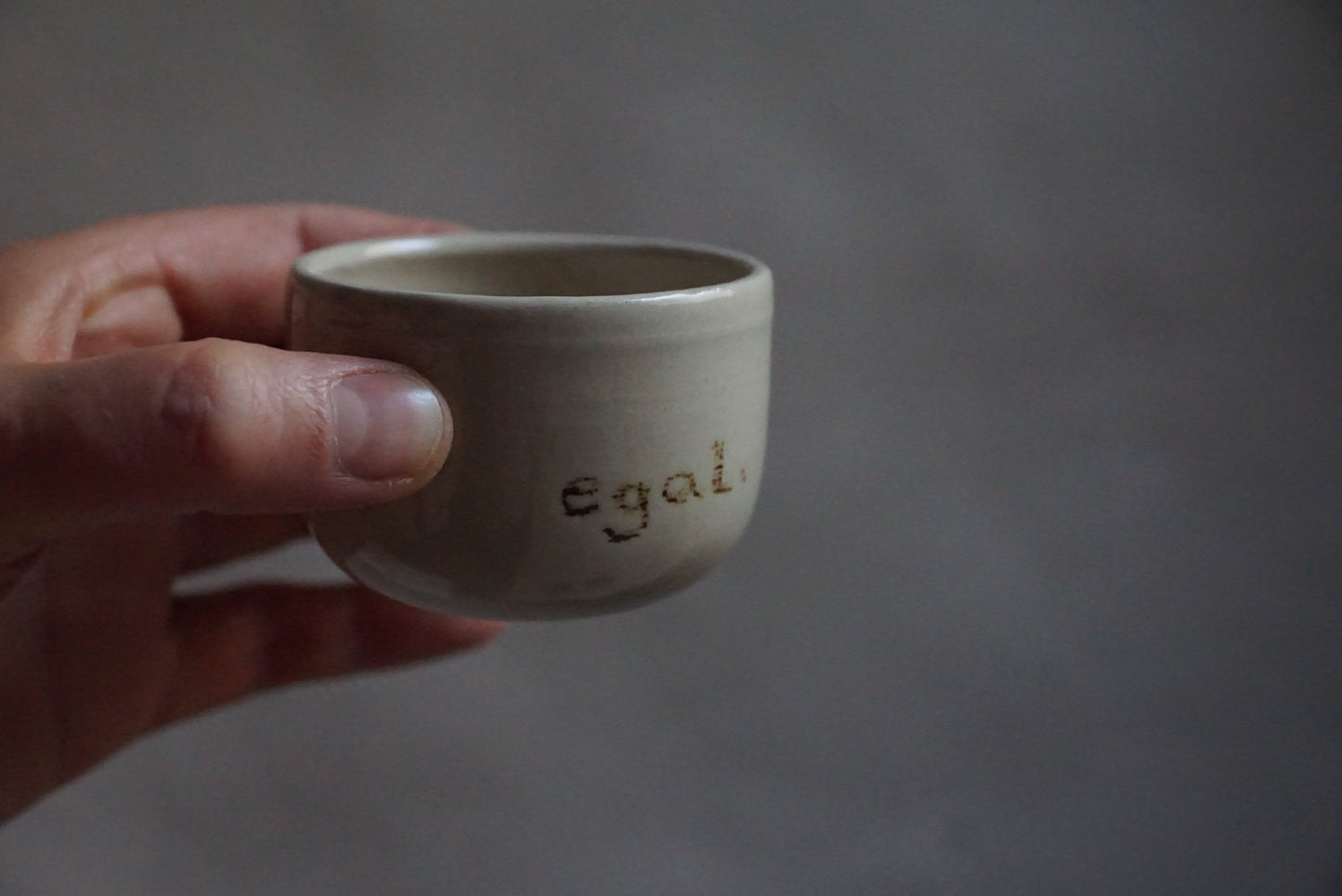 'Suppe' / 'egal.'