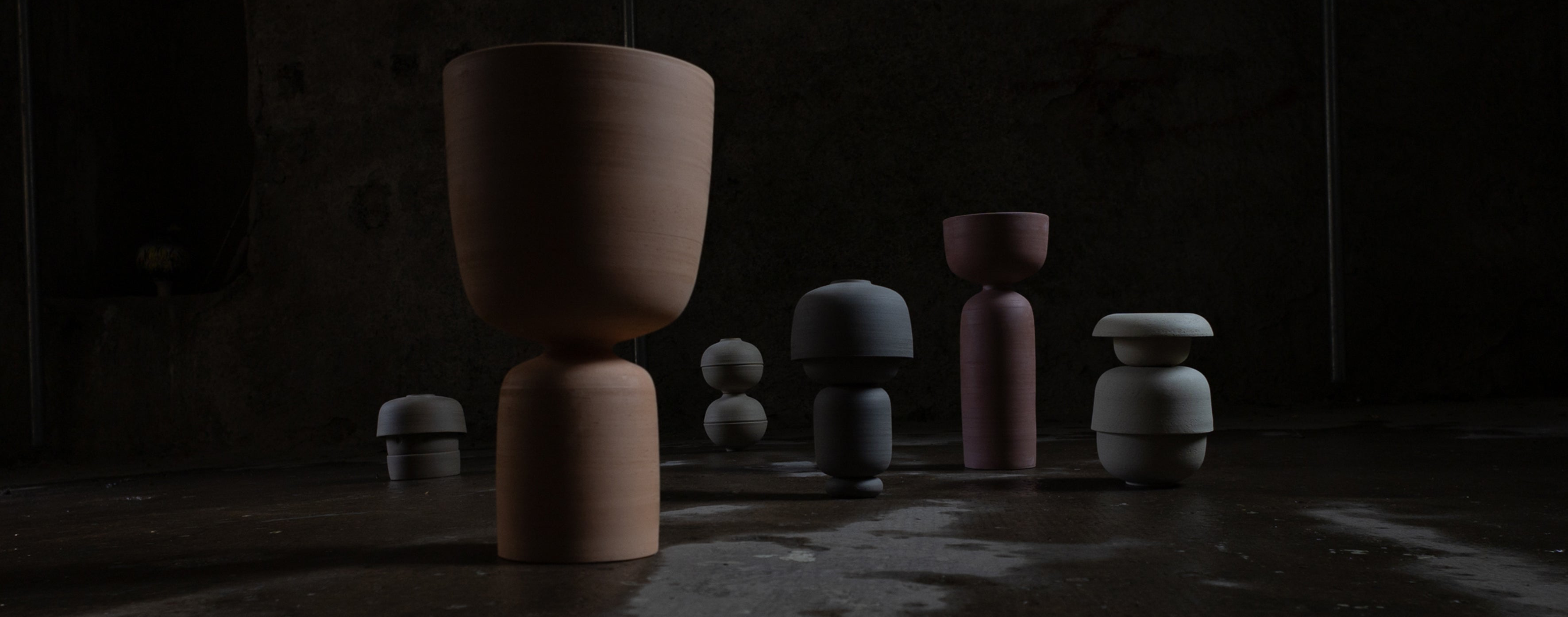 Bildhauerei mit Keramik von Susanne Hoffmann aus ihrem Atelier STUDIO SUHO in Stuttgart Süd